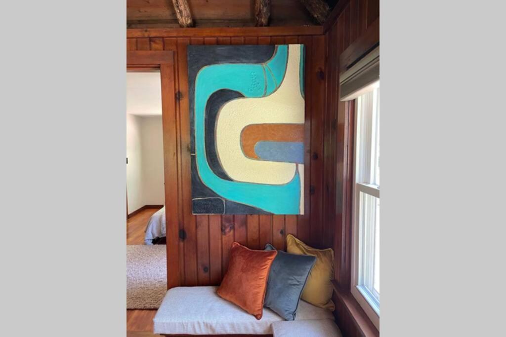 Peaceful Getaway Cottage On Grounds Of Historic Mid-Century Gem Northborough Eksteriør billede